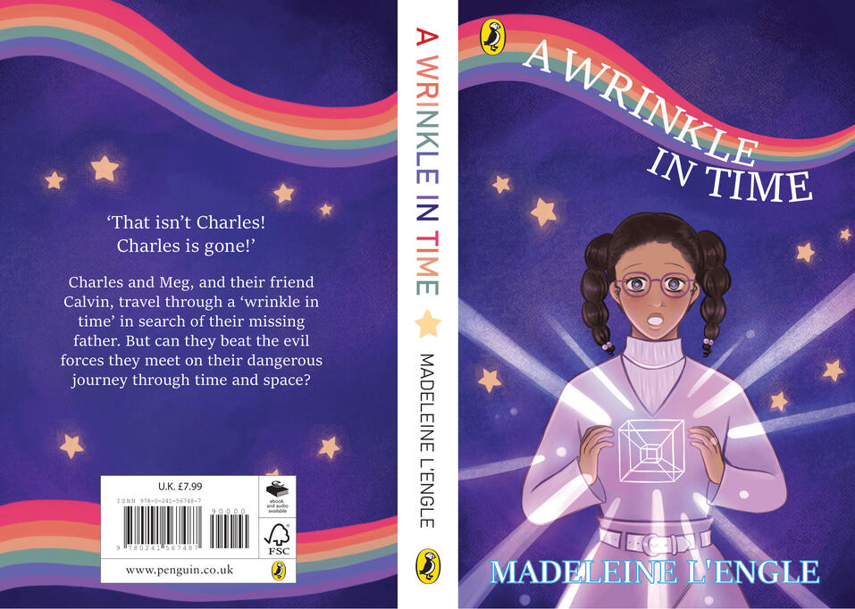 A Wrinkle in Time mock-up cover