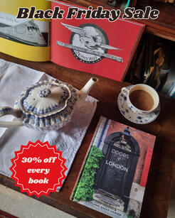 Black Friday Sale advert for Sheldrake Press.