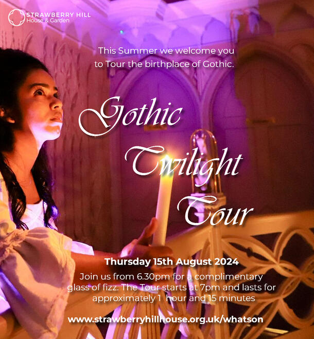 Strawberry Hill House Twilight Tour Poster