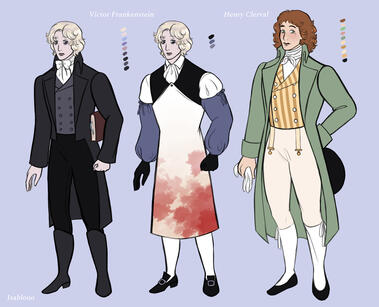 Character Designs for A Solitary Chamber