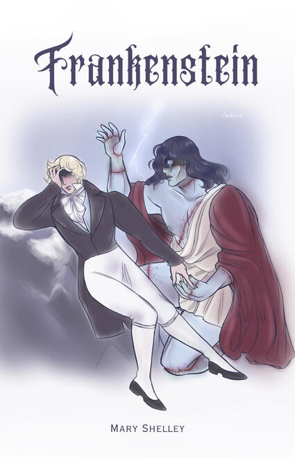 Frankenstein Mock-up Book Cover