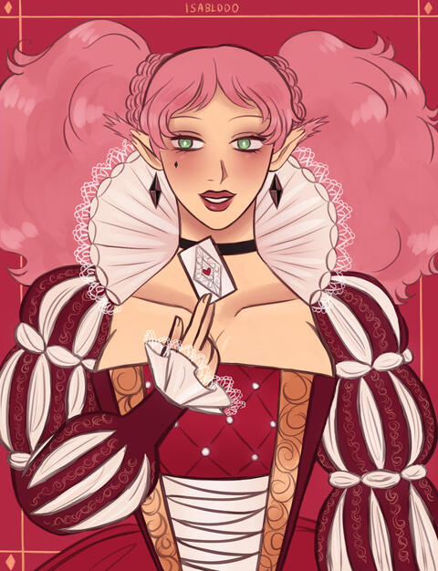 Sacha Dunkel, Queen of Diamonds